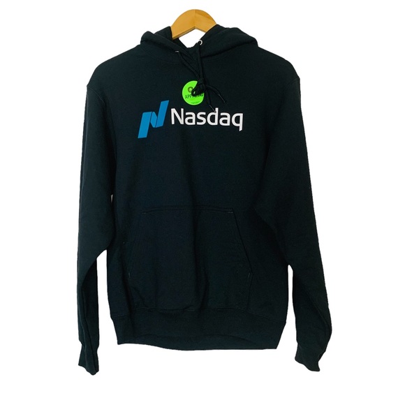 Bull Bear Market Nasdaq Investing Stock Lightweight Pullover Hoodie S - Picture 2 of 4